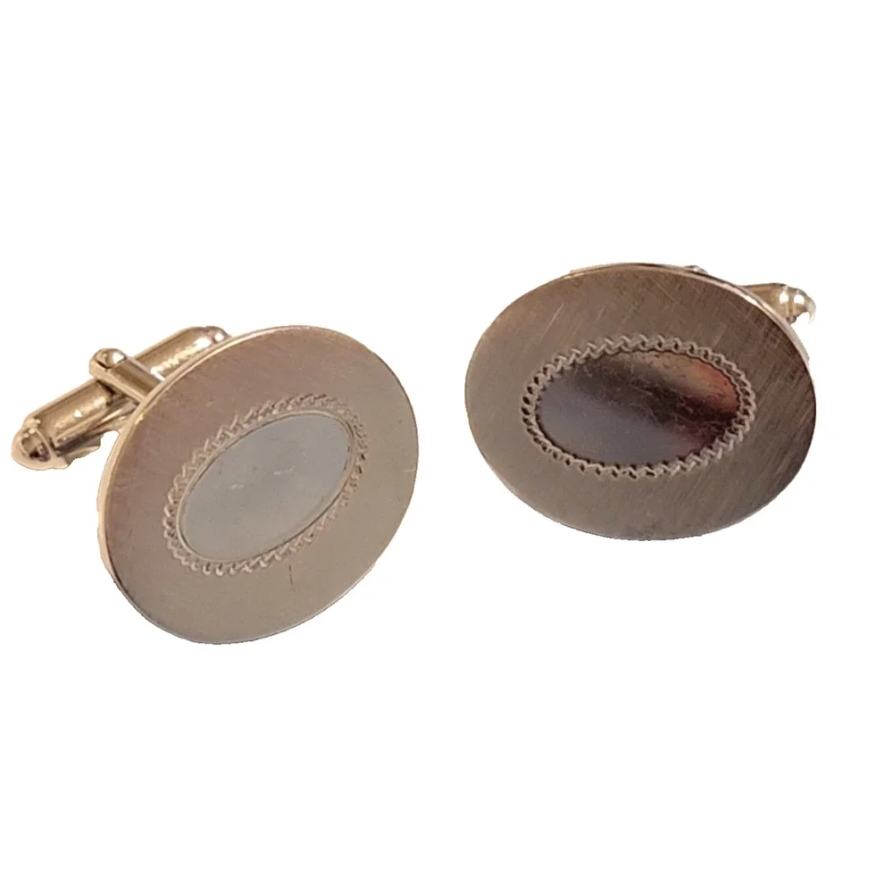Vintage Sterling Silver Cuff Links 1